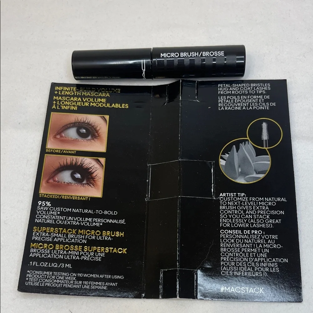 MAC Cosmetics Superstack Mascara Mini - Black